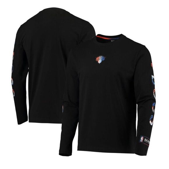 Hugo Boss Other - Hugo Boss New York Knicks Long Sleeve Shirt - NWT‎ - Medium Black with Lanyard